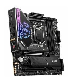 MPG Z590M GAMING EDGE WIFI MSI Socket LGA 1200 Intel Z590 Chipset 11/10th Generation Core / Pentium / Celeron Processors Support DDR4 4x DIMM 6x SATA 6.0Gb/s Micro-ATX Motherboard (Refurbished)
