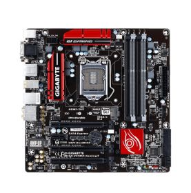 GA-Z97MX-Gaming 5 (rev. 1.0) Gigabyte Socket LGA 1150 Intel Z97 Express Chipset Core i7 / i5 / i3 / Pentium / Celeron Processors Support DDR3 4x DIMM 6x SATA 6.0Gb/s Micro-ATX Motherboard  (Refurbished)