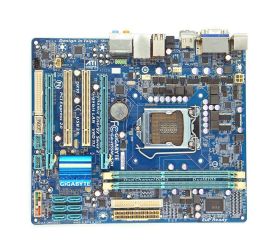 GA-H55M-S2H Gigabyte Desktop Motherboard Intel H55 Express Chipset Socket H LGA-1156 Micro ATX 1 x Processor Support 8GB DDR3 SDRAM Maximum RAM CrossFireX Support Floppy Controller, Serial ATA/300, Ultra ATA/133 (ATA-7) HDMI (Refurbished)