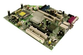 376332-003 HP System Board (MotherBoard) Intel 945G Express Chipset with Integrated Graphics Media Accelerator 950 and High-Definition Audio for DC7600 SFF Desktop PC (Refurbished)