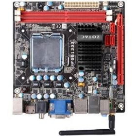 GF9300-I-E ZOTAC 9300-ITX-WiFi Desktop Motherboard nVIDIA Chipset Mini ITX Socket T LGA-775 1333 MHz FSB 8GB DDR2 SDRAM SATA/300 7.1 Channel Audio (Refurbished)