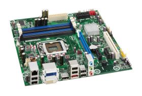 BLKDQ57TM Intel Desktop Motherboard DQ57TM iQ57 Express Chipset Socket H LGA1156 1333MHz FSB micro ATX 1 x Processor Support (1 x Single Pack) (Refurbished)