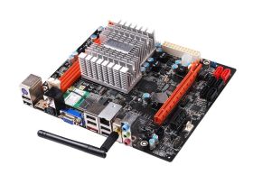 NM10-B-E-ION ZOTAC Desktop Motherboard Intel Chipset Mini DTX Socket BGA-559 533 MHz FSB 4GB DDR2 SDRAM SATA/300 5.1 Channel Audio (Refurbished)
