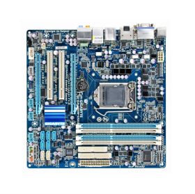 GA-H55M-USB3 Gigabyte Desktop Motherboard Intel H55 Express Chipset Socket 1156 Micro ATX 1 x Processor Support 16GB DDR3 SDRAM Maximum RAM Floppy Controller, Serial ATA/300, Ultra ATA/133 (ATA-7) RAID Supported Controller Onboard (Refurbished)