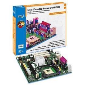 BOXD848PMBL Intel D848PMB Desktop Motherboard i848P Chipset micro ATX Socket 478 (Refurbished)