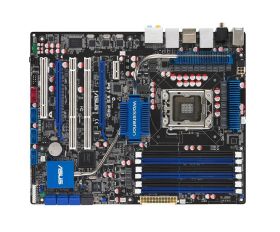 P6TWSPRO ASUS Intel X58/ ICH10R Chipset Core i7 Extreme Edition/ Core i7/ Xeon W5500/ 3600/ 3500/ X5600/ 5500/ E5600/ 5500/ L5600/ 5500 Series Processors Support Socket 1366 ATX Workstation Motherboard (Refurbished)