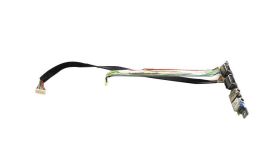 419344-001 HP System Board (MotherBoard) for Nx6000 Audio W/ Cable Notebook PC (Refurbished)