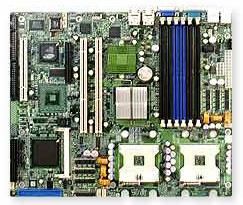 MBD-X6DVA-EG-O SuperMicro X6DVA-EG Dual Socket FC-mPGA4 Intel E7320 Chipset Dual 64-Bit Intel Xeon Processors Support DDR 6x DIMM 2x SATA ATX Server Motherboard (Refurbished)