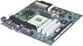 D7580-60002 HP Brio BA ATX PGA370 Motherboard (System Board) with 3 PCI and 1 ISA Slot and Integrated Video (Refurbished)