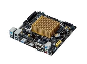 90MB0J60-M0AAY0 ASUS J1800I-C Socket On Board Intel Celeron Dual-Core J1800 Processors Support DDR3L 2x SO-DIMM 2x SATA 3.0Gb/s Mini ITX Motherboard (Refurbished)