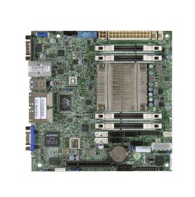 MBD-A1SAI-2750F-O SuperMicro A1SAi-2750F Socket FCBGA1283 System On Chipset Intel Atom C2750 Processors Support DDR3 4x DIMM 2x SATA3 6.0Gb/s Mini-ITX Motherboard (Refurbished)