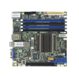MBD-X10SDV-12C-TLN4F SuperMicro X10SDV-12C-TLN4F Socket FCBGA1667 System On Chipset Intel Xeon D-1557 Processors Support DDR4 4x DIMM 6x SATA3 6.0Gb/s Mini-ITX Server Motherboard (Refurbished)