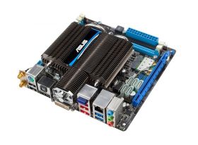 E45M1-I-DELUXE ASUS AMD FCH A50M (Hudson M1) Chipset APU E-450 Dual-Core onboard Processors Supports AMD Turbo Core Technology mini-ITX Motherboard (Refurbished)