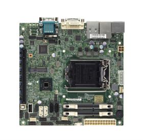 MBX10SLV SuperMicro X10SLV Socket LGA1150 Intel H81 Express Chipset 4th Generation Core i7 / i5 / i3 / Pentium / Celeron Processors Support DDR3 2xDIMM 2x SATA3 6.0Gb/s Mini-ITX Motherboard (Refurbished)