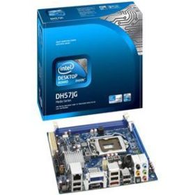 BOXDH57JG Intel DH57JG Socket LGA 775 Intel H57 Express Chipset Core i7/ i5 / i3 Processors Support DDR3 2x DIMM 4x SATA 3.0Gb/s Mini-ITX Motherboard (Refurbished)