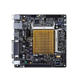 J1800I-A ASUS System On Chipset Intel Celeron Dual-Core J1800 Processors Support DDR3L 2x SO-DIMM 2x SATA 3.0Gb/s Mini-ITX Motherboard (Refurbished)