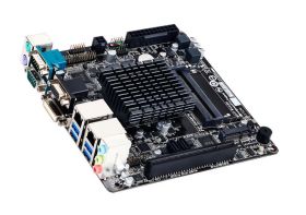 GA-J1900N-D3V Gigabyte Intel Dual-Core Celeron J1900 SoC Processors Support DDR3 2x DIMM 2x SATA 3.0Gb/s Mini-ITX Motherboard (Refurbished)