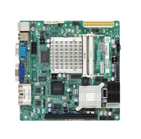 X7SPA-HF-D525-O SuperMicro X7SPA-HF-D525 Socket On Board Intel ICH9R Express Chipset Intel Atom D525 Processors Support DDR3 2x SO-DIMM 6x SATA 3.0Gb/s Mini ITX Server Motherboard (Refurbished)