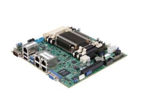 A1SRI-2758F-O SuperMicro A1SRi-2758F Socket BGA1283 System On Chipset Intel Atom C2758 Processors Support DDR3 4x DIMM 2x SATA3 6.0Gb/s Mini-ITX Motherboard (Refurbished)
