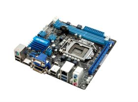 90-MIBJL0-G0EAY0DZ ASUS P8H61-I R2.0 Socket LGA 1155 Intel H61 Chipset Core i7 / i5 / i3 / Pentium / Celeron Processors Support DDR3 2x DIMM 4x SATA 3.0Gb/s Mini-ITX Motherboard (Refurbished)
