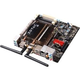 FUSION350-A-E Zotac Desktop Motherboard AMD A50M Chipset Mini ITX 8GB DDR3 SDRAM Maximum RAM Serial ATA/600 On-board Video Chipset 2 x USB 3.0 Port Wi-Fi HDMI (Refurbished)