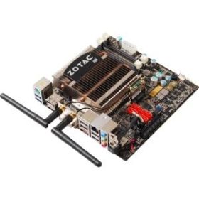 FUSION350-B-U Zotac Desktop Motherboard AMD A50M Chipset Mini ITX 8GB DDR3 SDRAM Maximum RAM Serial ATA/600 On-board Video Chipset 2 x USB 3.0 Port Wi-Fi HDMI (Refurbished)