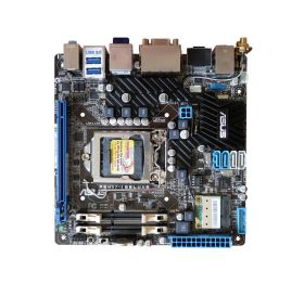 P8H67-I-DELUXE ASUS P8H67-I DELUXE Socket LGA 1155 Intel H67 Chipset Core i7 / i5 / i3 / Processors Support DDR3 2x SO-DIMM 2x SATA 6.0Gb/s Mini-ITX Motherboard (Refurbished)