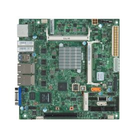 X11SBALN4FO SuperMicro X11SBA-F Socket FCBGA1170 System On Chipset Intel Pentium N3710 Processors Support DDR3 2x DIMM 2x SATA3 6.0Gb/s Mini-ITX Motherboard (Refurbished)