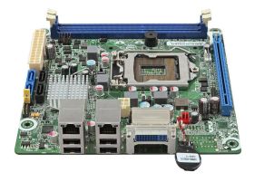 DBS1200KPR-A1 Intel S1200KP Socket LGA 1155 Intel C206 Chipset Intel Xeon/ Core i3/ Pentium/ Celeron Processors Support DDR3 2x DIMM 2x SATA 3.0Gb/s Mini-ITX Server Motherboard (Refurbished)
