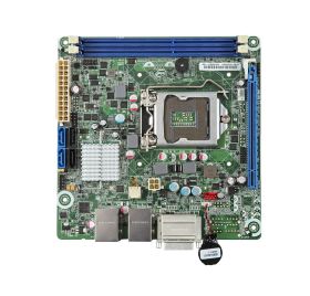 G34877-201 Intel Socket LGA 1155 Intel C206 Chipset Intel Xeon E3-1200/ Celeron G500/ Core i3/ Pentium G600 Processors Support DDR3 2x DIMM 4x SATA Mini-ITX Motherboard (Refurbished)