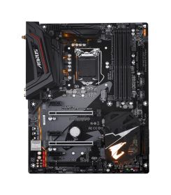 Z370 AORUS GAMING WIFI Gigabyte Socket LGA 1151 Intel Z370 Express Chipset 8th Generation Core i7 / i5 / i3 / Processors Support DDR4 4x DIMM 6x SATA 6.0Gb/s ATX Motherboard (Refurbished)