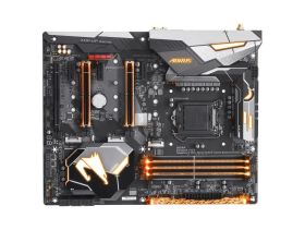 Z370 AORUS Gaming 5 Gigabyte Socket LGA 1151 Intel Z370 Express Chipset 8th Generation Core i7 / i5 / i3 Processors Support DDR4 4x DIMM 6x SATA 6.0Gb/s ATX Motherboard (Refurbished)