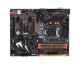 Z370 AORUS Ultra Gaming Gigabyte Socket LGA 1151 Intel Z370 Chipset 8th Generation Core i7 / i5 / i3 Processors Support DDR4 4x DIMM 6x SATA 6.0Gb/s ATX Motherboard (Refurbished)
