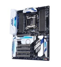 GA-X99-Designare EX Gigabyte Socket LGA 2011-3 Intel X99 Express Chipset Core i7 Intel Xeon E5-1600/E5-2600/E5-4600 v3/v4 Processors Support DDR4 8x DIMM 10x SATA 6.0Gb/s ATX Motherboard (Refurbished)