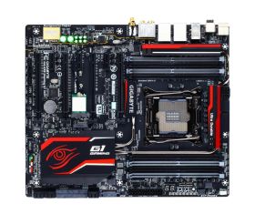 GA-X99-GamingG1WIFI Gigabyte Socket LGA 2011-3 Intel X99 Express Chipset Xeon E5-1600/ E5-2600/ E5-4600 v3/v4 Core i7 Processors Support DDR4 8x DIMM 10x SATA Extended ATX Motherboard (Refurbished) GA-X99-Gaming G1 WIFI