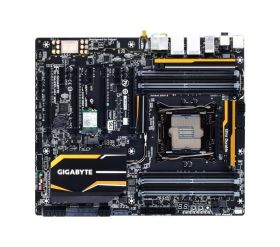 GA-X99-UD5WIFI(rev.1.0) Gigabyte Socket LGA 2011-3 Intel X99 Express Chipset Xeon E5-1600/ E5-2600/ E5-4600 v3/v4 Core i7 Processors Support DDR4 8x DIMM 10x SATA Extended ATX Motherboard (Refurbished) GA-X99-UD5 WIFI (rev. 1.0)