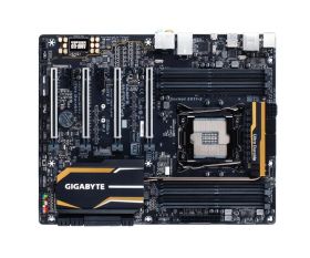 GA-X99P-SLI Gigabyte Socket LGA 2011-3 Intel X99 Express Chipset Xeon E5-1600/ E5-2600/ E5-4600 v3/v4 Core i7 Processors Support DDR4 8x DIMM 10x SATA 6.0Gb/s ATX Motherboard (Refurbished)