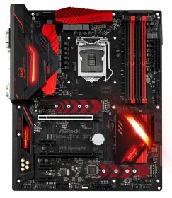 90-MXB3Z0-A0UAYZ ASRock Fatal1ty Z270 Gaming K4 Socket LGA 1151 Intel Z270 Chipset 7th/6th Generation Core i7 / i5 / i3 / Pentium / Celeron Processors Support DDR4 4x DIMM 6x SATA3 6.0Gb/s ATX Motherboard (Refurbished)