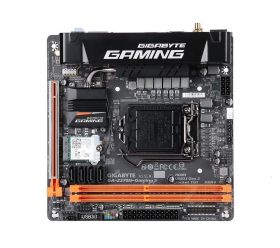 GA-Z270N-Gaming 5 (rev. 1.0) Gigabyte Socket LGA 1151 Intel Z270 Express Chipset Core i7 / i5 / i3 / Pentium / Celeron Processors Support DDR4 2x DIMM 4x SATA 6.0Gb/s Mini-ITX Motherboard (Refurbished)
