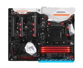 GA-Z270X-Gaming 7 (rev. 1.0) Gigabyte Socket LGA 1151 Intel Z270 Express Chipset 7th/6th Generation Core i7 / i5 / i3 / Pentium / Celeron Processors Support DDR4 4x DIMM 6x SATA 6.0Gb/s ATX Motherboard (Refurbished)