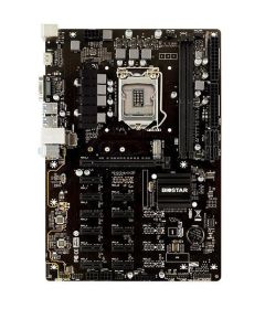 TB360-BTC PRO 2.0 Biostar Socket LGA 1151 Intel B360 Chipset 8th/9th Generation Core i7 / i5 / i3 / Pentium / Celeron Processors Support DDR4 2x DIMM 4x SATA3 6.0Gb/s ATX Motherboard (Refurbished)