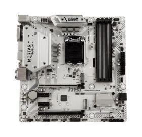 B360MMORTI MSI B360M MORTAR TITANIUM Socket LGA 1151 Intel B360 Chipset 8th Generation Core Processors Support DDR4 4x DIMM 4x SATA 6.0Gb/s Micro-ATX Motherboard (Refurbished)