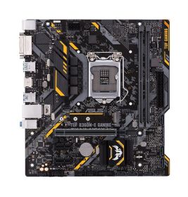 90MB0WK0-M0EAY0 ASUS TUF B360M-E GAMING Socket LGA 1151 Intel B360 Chipset 8th Generation Core i7 / i5 / i3 / Pentium / Celeron Processors Support DDR4 2x DIMM 6x SATA 6.0Gb/s Micro-ATX Motherboard (Refurbished)
