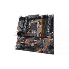 B360 M AORUS PRO Gigabyte Socket LGA 1151 Intel B360 Express Chipset 9th/8th Generation Core i9 / i7 / i5 / i3 / Pentium / Celeron Processors Support DDR4 4x DIMM 6x SATA 6.0Gb/s Micro-ATX Motherboard (Refurbished)