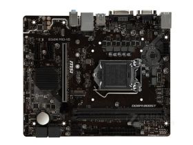 B360MPROVD MSI B360M PRO-VD Socket LGA 1151 Intel B360 Chipset 8th Generation Intel Core Processors Support DDR4 2x DIMM 6x SATA 6.0Gb/s Micro-ATX Motherboard (Refurbished)