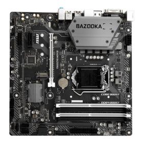 B360M BAZOOKA MSI Socket LGA 1151 Intel B360 Chipset 8th Generation Core i7 / i5 / i3 / Pentium Gold/ Celeron Processors Support DDR4 4x DIMM 6x SATA 6.0Gb/s Micro-ATX Motherboard (Refurbished)