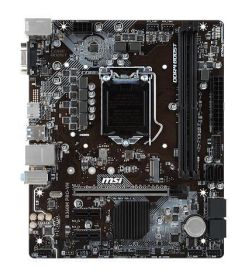 B360M PRO-VH MSI Socket LGA 1151 Intel B360 Chipset 9th/8th Generation Core i9 / Pentium Gold / Celeron Processors Support DDR4 2x DIMM 6x SATA 6.0Gb/s Micro-ATX Motherboard (Refurbished)