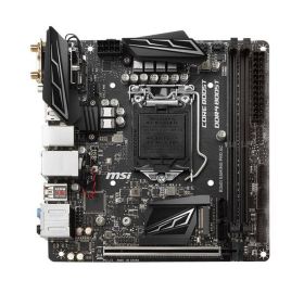 B360IGPROAC MSI B360I GAMING PRO AC Socket LGA 1151 Intel B360 Chipset 8th Generation Core Processors Support DDR4 2x DIMM 4x SATA 6.0Gb/s Mini-ITX Motherboard (Refurbished)