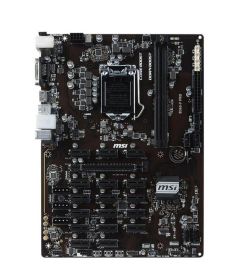 B360FPRO MSI B360-F PRO LGA 1151 Intel B360 Chipset 8th Generation Core / Pentium / Celeron Processors Support DDR4 2x DIMM 4x SATA 6.0Gb/s ATX Motherboard (Refurbished)