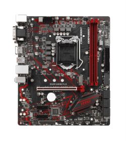 B360M GAMING PLUS MSI Socket LGA 1151 Intel B360 Chipset 8th Generation Core i7 / i5 / i3 / Pentium G / Celeron Processors Support DDR4 2x DIMM 6x SATA 6.0Gb/s Micro-ATX Motherboard (Refurbished)
